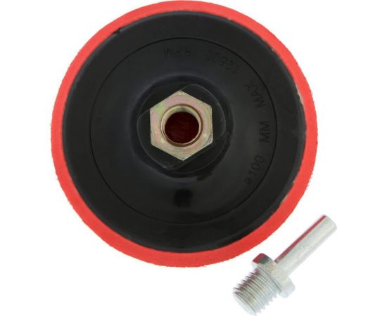 Насадка с адаптером на липучке (100 мм; М14) для дрели и УШМ TUNDRA 4279270 – изображение 3