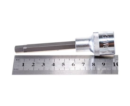 Головка торцевая с шестигранной вставкой ""HEX"" (1/2""DR; 7 мм; 100 мм) Jonnesway S09H4307 – изображение 4