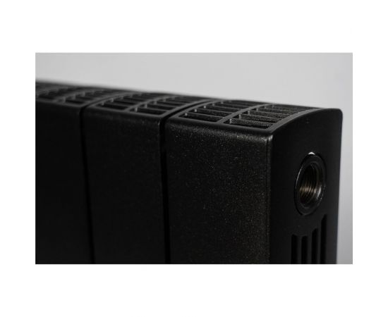 Биметаллический радиатор RIFAR 69 SUPReMO 500-12, Ду 3/4, антрацит R S500123/49005 – изображение 4