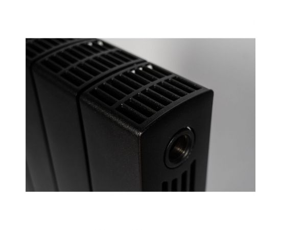 Биметаллический радиатор RIFAR 69 SUPReMO 500-12, Ду 3/4, антрацит R S500123/49005 – изображение 6