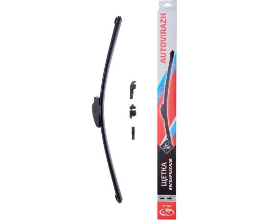 Щетка с/о ""AV-155Y"" AUTOVIRAZH, 53 см / 21"", бескаркасная, AV-002115 – изображение 8