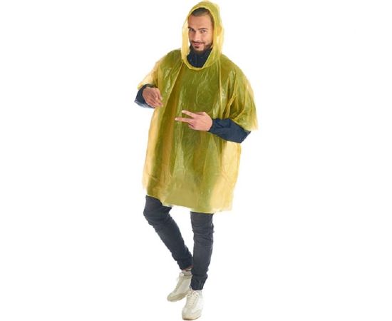Универсальный дождевик-пончо СПЕЦ серия Комфорт, цвет желтый, пнд ГП1-3-Ж 