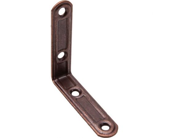 Мебельный уголок ALDEGHI LUIGI SPA 70х70х15 мм, оцинкованный, цвет: бронза 164AB77 