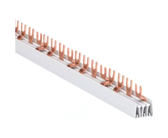 Соединительная шина ANDELI 2П, 63A, FORK, вилка, 1м ADL16-251 