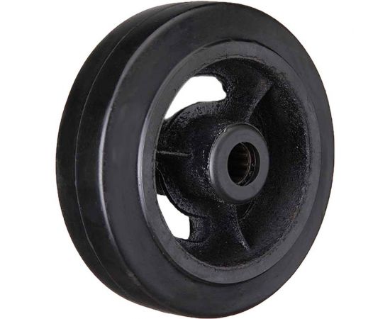 Колесо б/г обрезиненное без кронштейна D55 125 мм MFK-TORG 1080125 