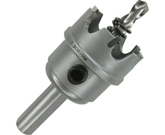 Коронка по металлу HM (44х12 мм; хвостовик 10 мм; комплект) D.BOR HS-HM-12-044-T 