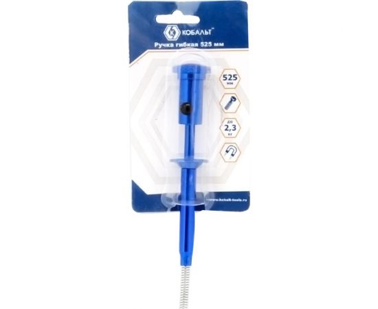Гибкая ручка КОБАЛЬТ 600 мм, с захватом, магнит до 2.3 кг, LED фонарик 1 шт. блистер 918-184 