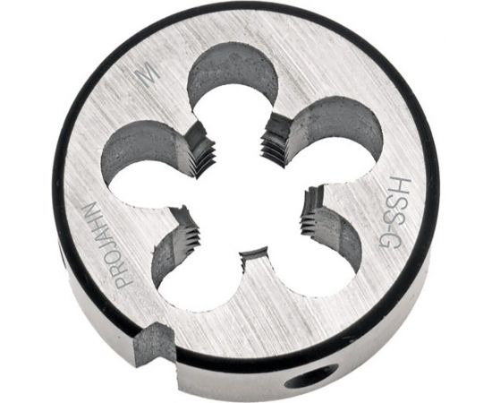 Плашка PROJAHN M4x0,5, HSS-G, DIN EN 22568, 6g, 20x5 мм 9850405 