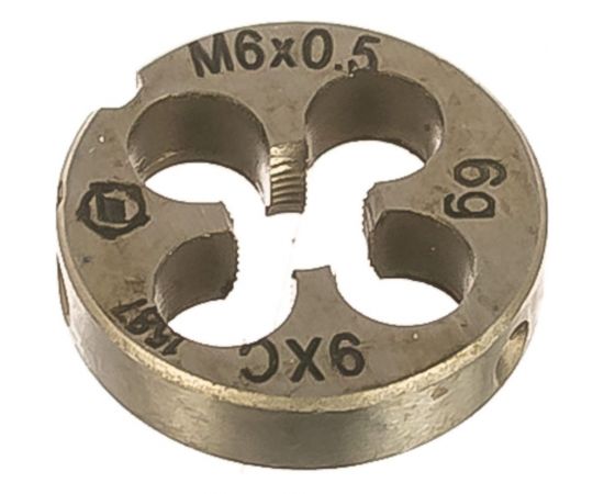 Плашка М 6 х0.5 9ХС ТМ Туламаш 57873 