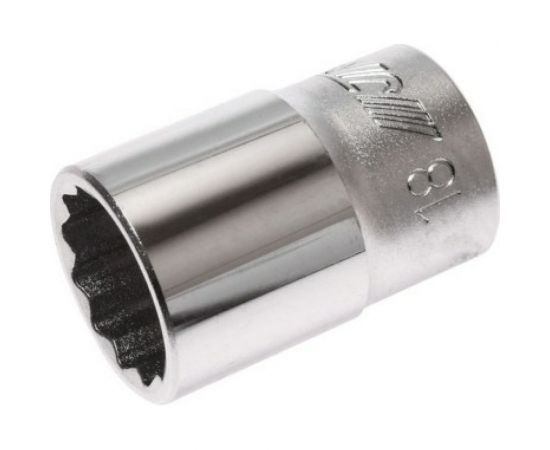 Головка торцевая 1/2” 18 12-ти гранная L=38мм JTC 43918 – изображение 2