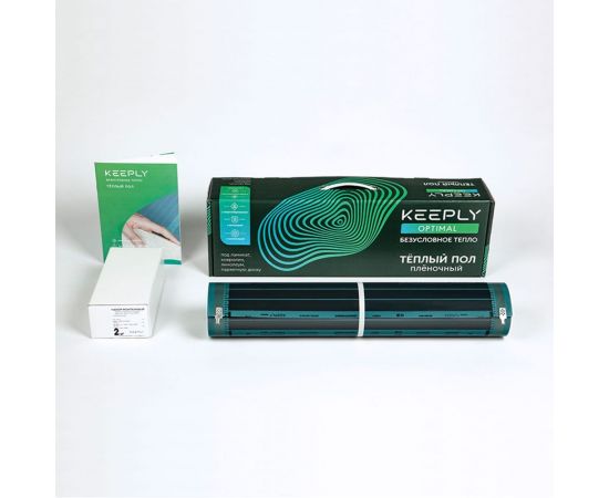 Комплект тёплого пола KEEPLY 200 Вт/м, Optimal, 2,5 м.кв, 500Вт KPL007504 – изображение 2