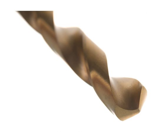 Сверло по металлу Туламаш цилиндрический хвостовик 9 мм А1 Р9 нитрид титана ТМ 55299 – изображение 2