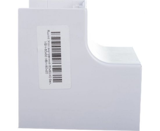 Внутренний угол Ruvinil 80х60/40 белый УВН-80х60 – изображение 2