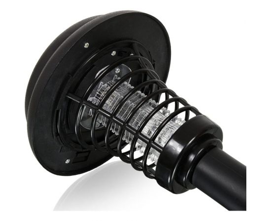 Лампа-ловушка для КОМАРОВ (уличная, на солнечной батарее) 14х14х24 см HELP 80416 – изображение 2