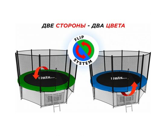 Батут UNIXline Classic 8 ft outside TRUCL8OUT – изображение 3