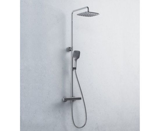 Душевая стойка со смесителем термостатом и ручным душем Ravak TD 091.00/150 X070103 00000054185 – изображение 3