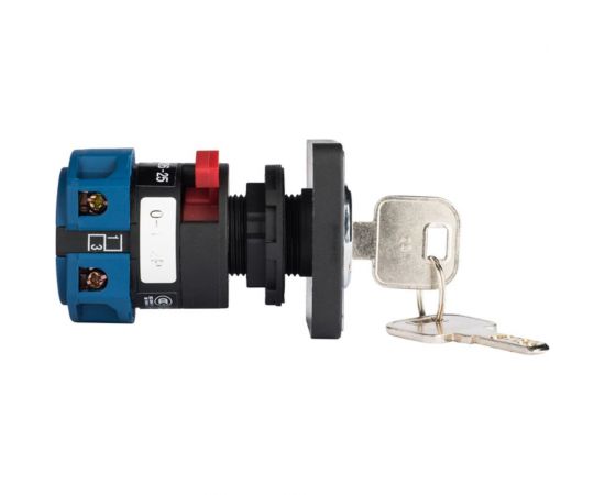 Кулачковый переключатель EKF ПК-1-112 10А 2P «0-1» с ключом PROxima SQpk-1-112-10 – изображение 3