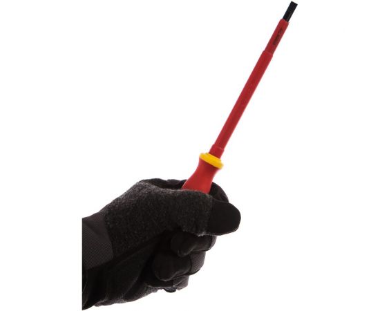 Изолированная отвертка CrV 1000V SL 6.5х150 мм FIT 55899 – изображение 3