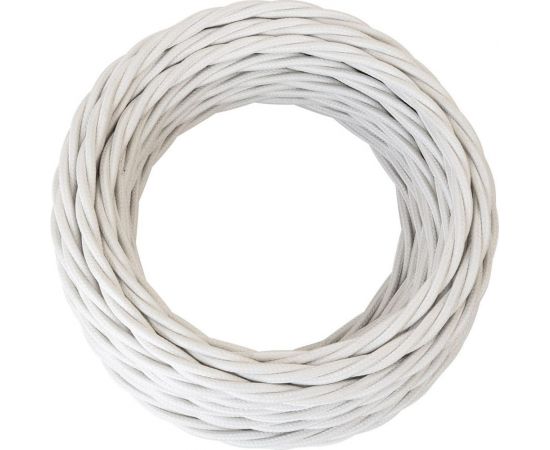 Силовой кабель Retro Electro, ретро, 3х2,5, белый, длина бухты 50 2254761 – изображение 3