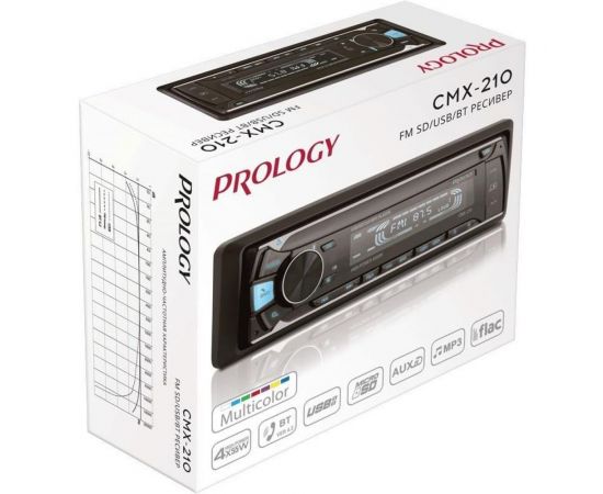 Автомагнитола PROLOGY CMX-210 4607940901198 – изображение 4