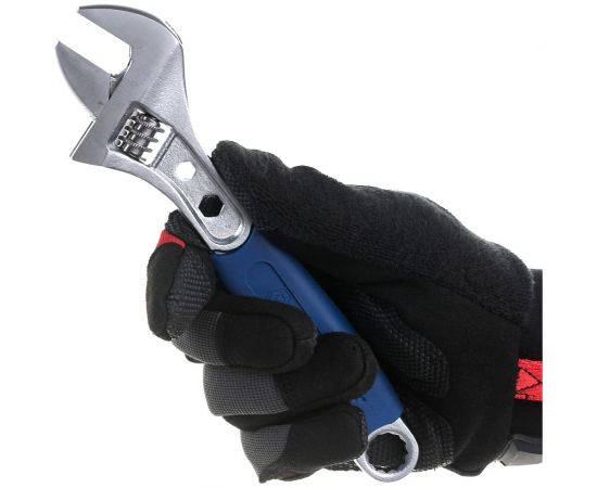 Разводной ключ 210мм, ширина захвата 30мм, двухкомпонентная рукоятка КОБАЛЬТ 244-940 – изображение 4