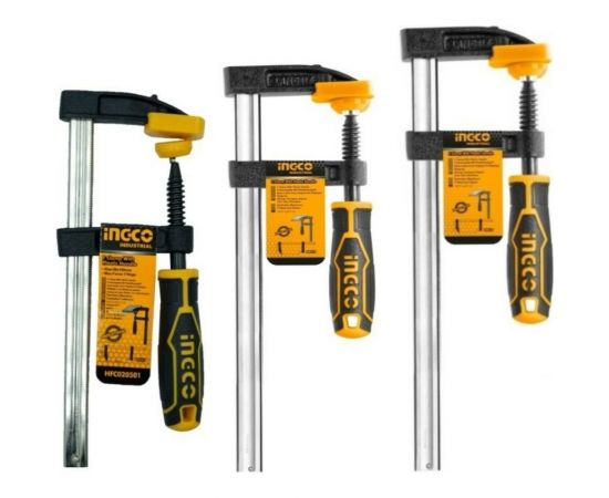 F-образная струбцина INGCO 50x150 мм HFC020501 – изображение 5