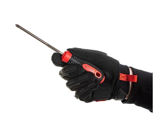 Крестовая отвертка REXANT PH 2х125 мм, трехкомпонентная рукоятка, сталь S2 12-4728-1 – изображение 6