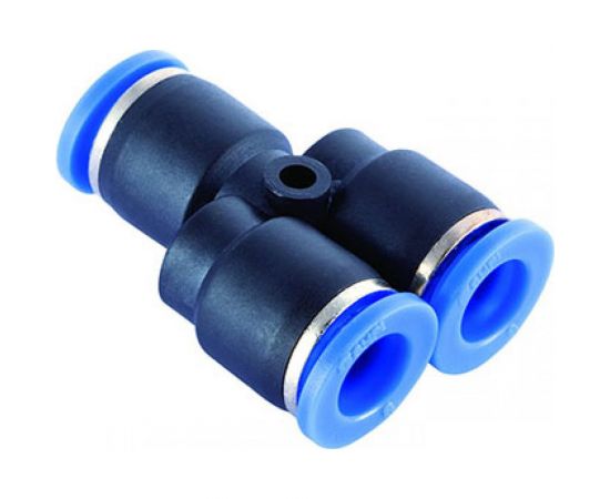 Тройник цанговый прямой соединительный (6-6-6 мм) SHPI PY 06 