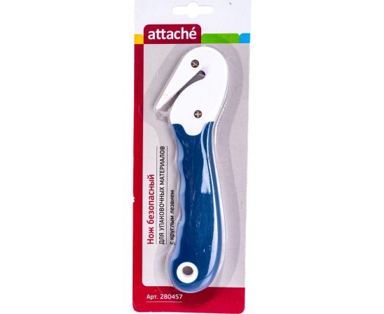 Промышленный нож Attache для вскрытия упаковочных материалов, цв.синий 280457 