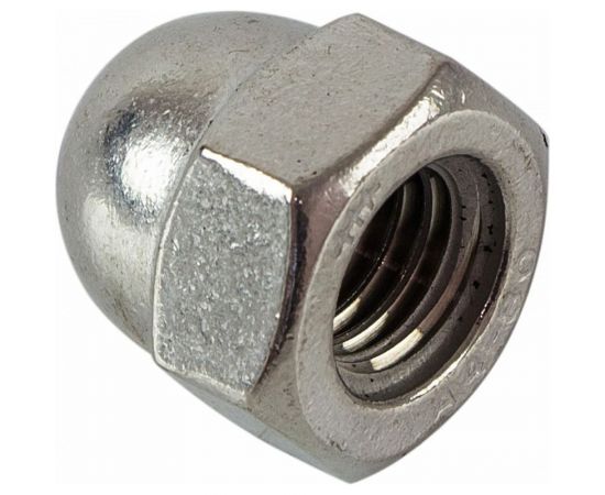 Шестигранная колпачковая гайка DINFIX DIN 1587 А2 нерж., M3, 10 шт. 00-00002540 