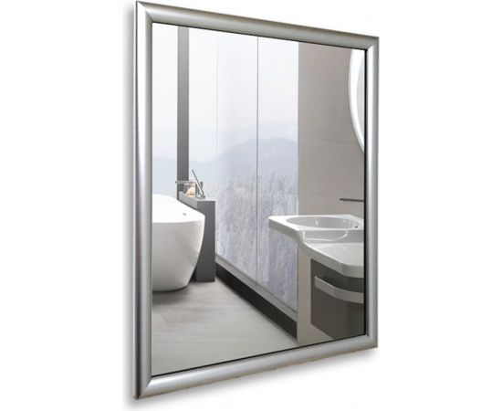 Зеркало MIXLINE ""Магнат"" серебро 340x440 ШВ., полистирол 547296 