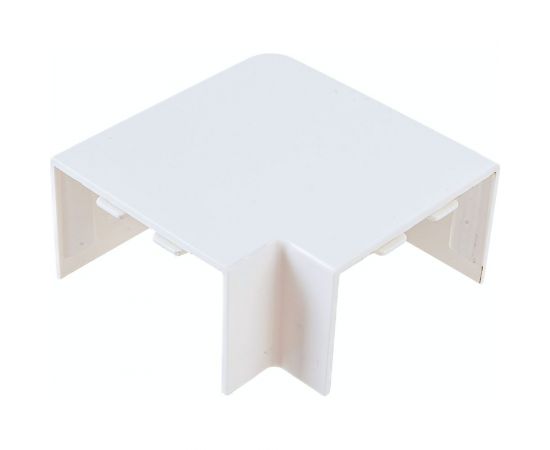 Поворот EKF 90 градусов 40х25 4 шт Plast PROxima Белый abw-40-25x4 