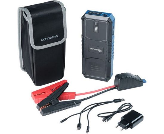 Пусковое портативное устройство NORDBERG 5/12/15V, емкость 21 Aч WSA21 