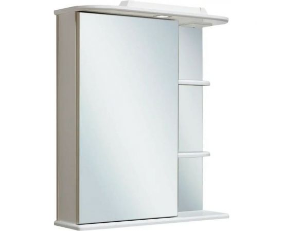 Зеркальный шкаф RUNO Магнолия 60 левый 00000000030 