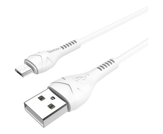 Кабель USB 2.0 Hoco X37, AM/MicroBm, белый, 1м 6931474710505 