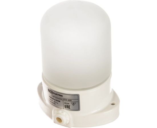 Светильник для сауны белый TDM НПБ400 SQ0303-0048 