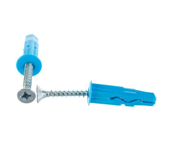 Шуруп ЕВРОПАРТНЕР Zn 4,5х30 в компл. с дюбелем MULTI 8x32 12шт. MP 404 17 