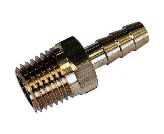 Штуцер Профитт латунный пневмо 3/8" НР х 8 мм 9276676 