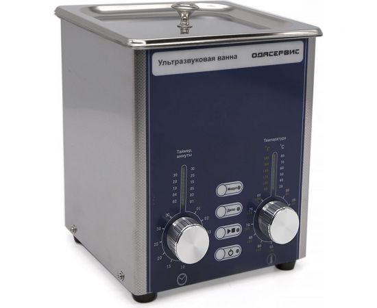 Ультразвуковая ванна с аналоговым управлением, подогревом, дегазацией и модуляцией 2 л ОДА Сервис ODA-DS20 