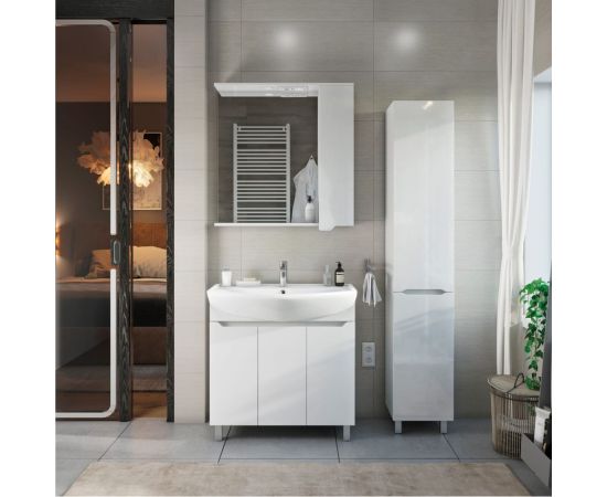 Напольный шкаф-пенал Sanstar Line 134.1-3.5.1. – изображение 2