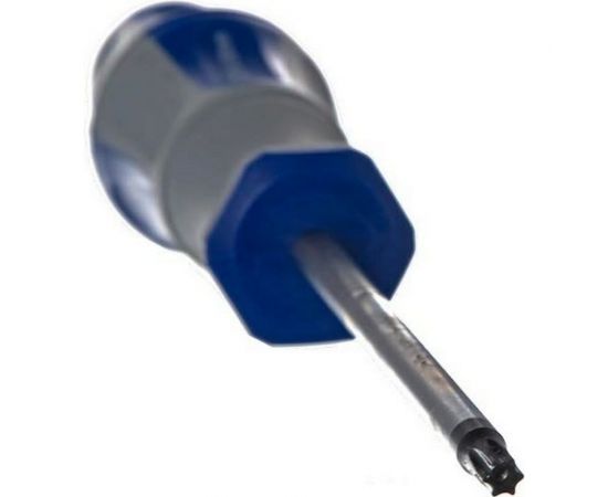 Отвертка с подвесом Torx Tamper-27х100 мм КОБАЛЬТ Ultra Grip CR-V 910-072 – изображение 2