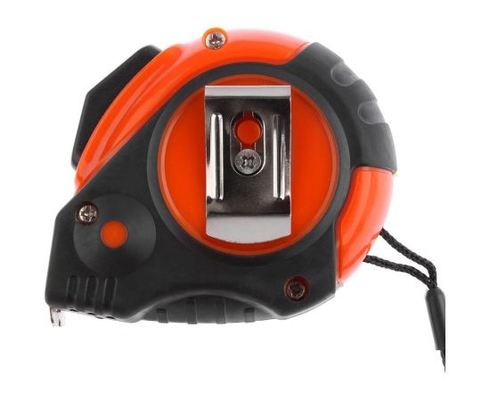 Рулетка, обрезиненный корпус 7.5мх25мм с автостопом AV Steel AV-971775 – изображение 2