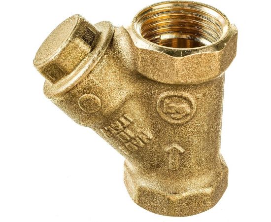 Сетчатый фильтр Giacomini R74A, 1/2, В, PN, бар-16, латунь R74AY103 – изображение 2