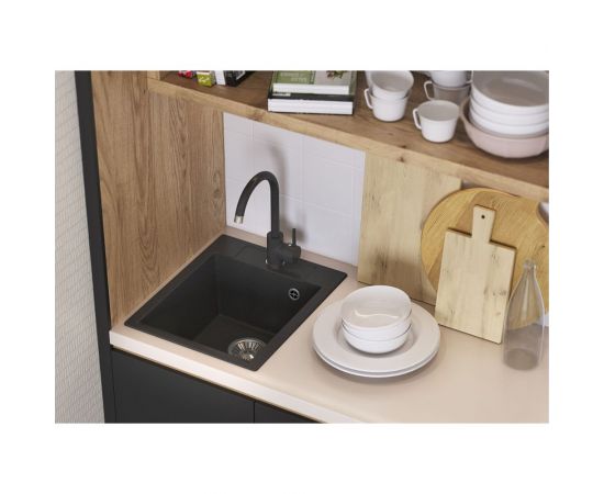 Кухонная мойка Polygran ARGO-420 (№36 Белый Хлопок) 627338 – изображение 2