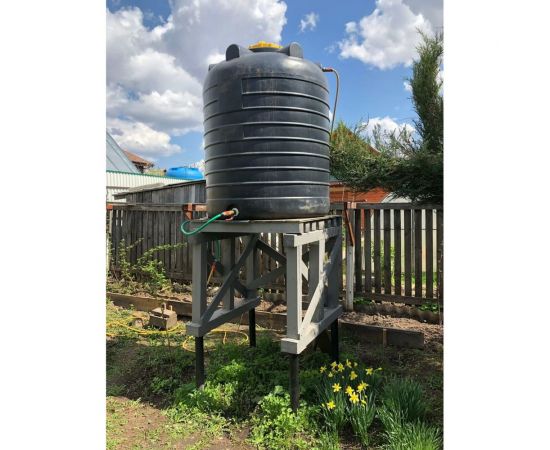 Вертикальная ёмкость KSC 1000 л, чёрная KSC-C-BLACK-1000 – изображение 3