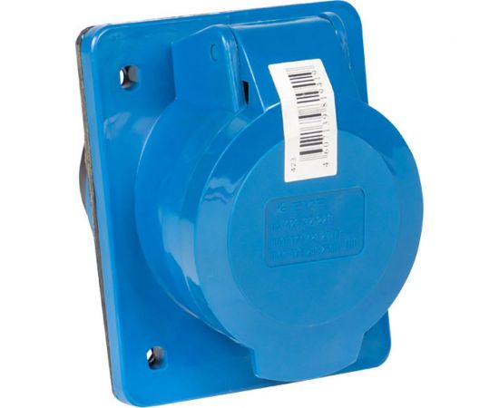 Кабельная розетка EKF 32А 2Р+Е IP44 скрытая 220В 423 ЭКФ ps-423-32-220 – изображение 3