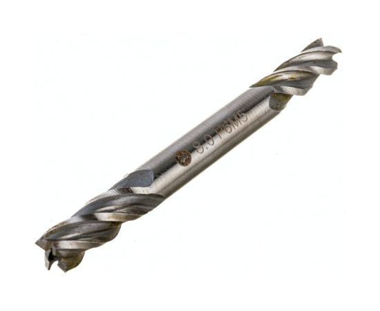Фреза концевая цх 8.0x20x80 мм, 4-п, Р6М5, двухсторонняя, DIN 844 ИНСТУЛС 00001178557 – изображение 3