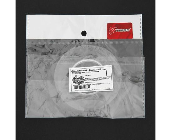 Прозрачная, двусторонняя, акриловая клейкая нано лента TORSO 8 мм х 3 м 5180087 – изображение 3