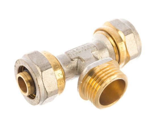 Тройник Terma 16x1/2x16 ц/ш/ц 35607 – изображение 3