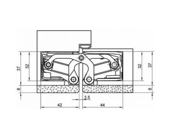 Скрытая петля SIMONSWERK Tectus TE 640 3D A8 F1 67570 – изображение 3